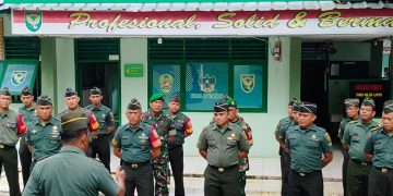 Pimpin Apel Pagi, Danramil 410-01/Panjang Tekankan Peranan Babinsa di Wilayah Binaan