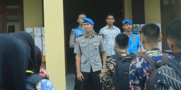 Penerimaan Polri T.A 2024, 107 Casis Bintara ,Tamtama Jalani Rikmin di Polres Tulang Bawang Barat