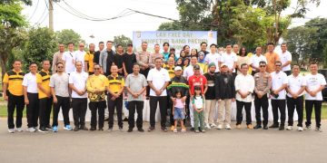 Antusiasme masyarakat Ikuti Car Free Day di Lapangan Sport Center Menggala
