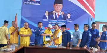Laksanakan Tugas DPP Partai Golkar, Bacagub Hanan Daftar Penjaringan di DPD Partai Demokrat Lampung