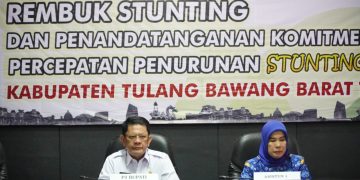 Buka Rembuk Sunting, M. Firsada : Angka Prevalensi Stunting di Tubaba Berangsur Menurun