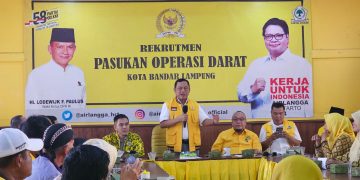 Golkar Bandar Lampung Sambut Hangat Hanan A Rozak Bersama Pengurus DPP