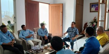 Wujudkan Nelayan Maju, HNSI Lampung Silaturahmi ke Bacagub Hanan A Rozak