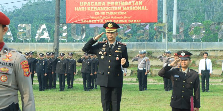 Kapolres Tubaba Pimpin Upacara Harkitnas ke 116