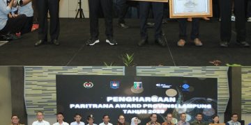 Tubaba Raih Dua Penghargaan Paritrana Award Tingkat Provinsi Lampung
