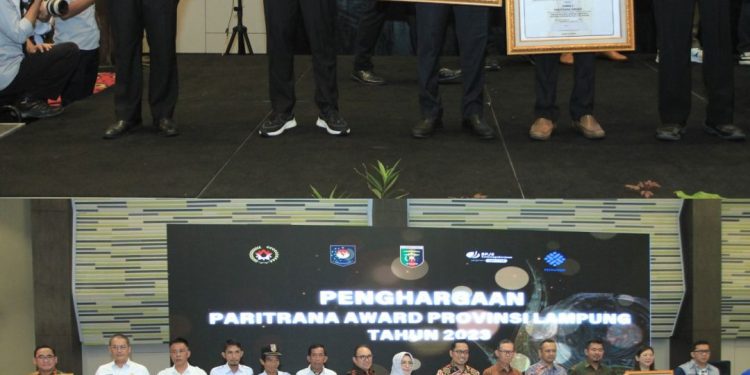 Tubaba Raih Dua Penghargaan Paritrana Award Tingkat Provinsi Lampung