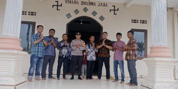 Polres Tulang Bawang Barat Laksanakan Pengamanan Waisak di Sejumlah Vihara