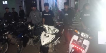 Berikan Rasa Aman Polres Tubaba Gelar Apel KRYD di Pulung Kencana