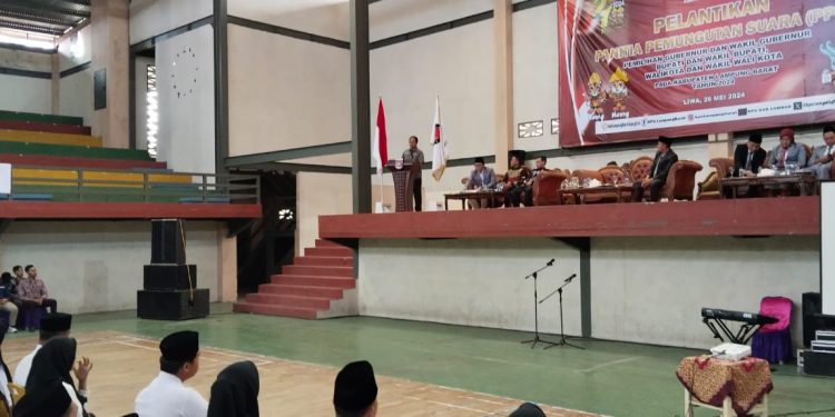 Pelantikan PPS untuk Pilkada Serentak di Hadiri oleh Drs Nukman MM