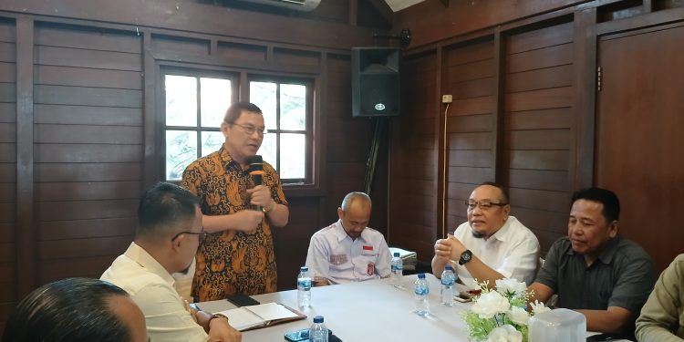 Silaturahmi dengan Forum Relawan Jokowi Tegak Lurus, Hanan A Rozak Paparkan Misi Wujudkan Lampung MAJU