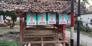 Spanduk Bacabup Dipasang di Fasum, Disinyalir Melanggar Aturan