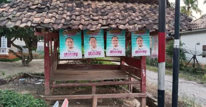 Spanduk Bacabup Dipasang di Fasum, Disinyalir Melanggar Aturan