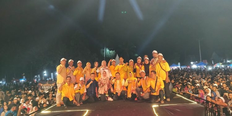 Gebyar Lampung Maju di Sukoharjo Pringsewu, Dihadapan Ribuan Simpatisan Hanan Ucapkan Terimakasih