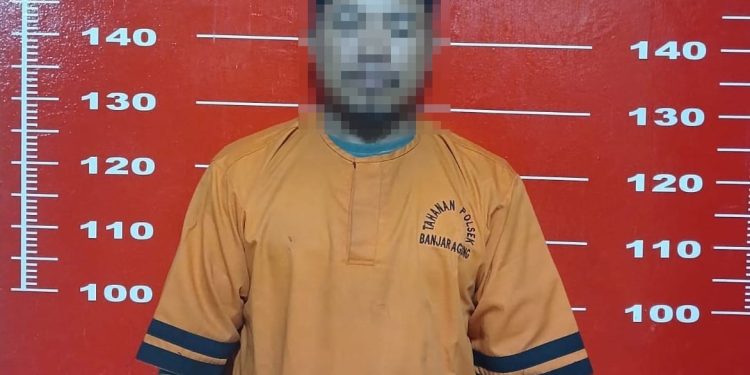 Nyambi Lakukan Curat di Konter HP, Penjual Sayuran Keliling Ditangkap Polsek Banjar Agung