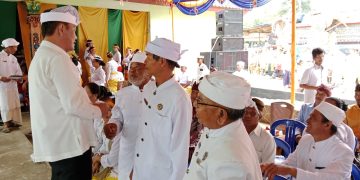 Upasaksi Karya Ngenteg Linggih Dihadiri oleh H Ali Rahman