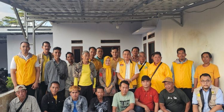 Hanan A Rozak Konsolidasikan Kader Partai Golkar di Mesuji