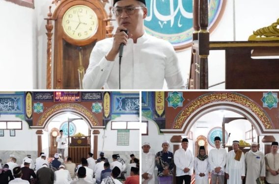 Novriwan Jaya Ikuti Sholat Idul Adha Tiyuh Panaragan Tubaba Ini Yang disampaikan