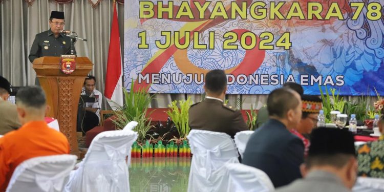 Momentum Hari Bhayangkara ke 78 Penjabat Bupati Nukman Apresiasi Kinerja Polres Lampung Barat
