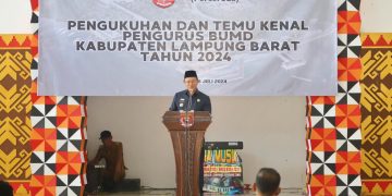 PJ Bupati Nukman Kukuhkan BUMD Pesagi Mandiri