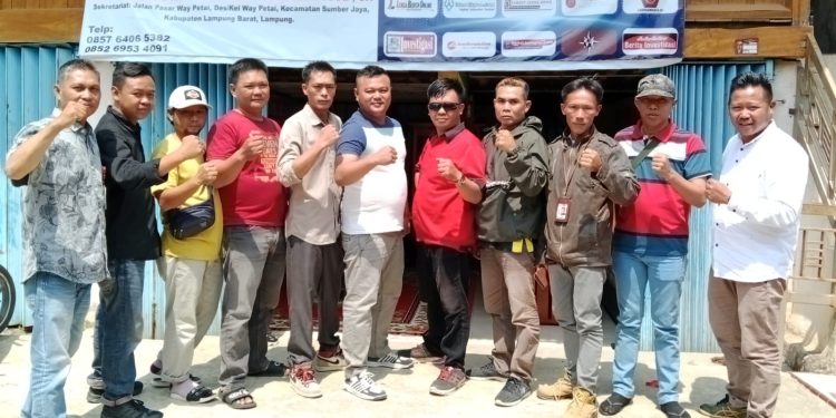 Satukan Visi dan Misi, LSM PRL DPC Lampung Barat Gelar Rapat Kordinasi Bersama Media Partner