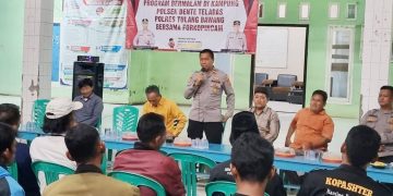 Iptu Zulian: Masyarakat Bratasena Adiwarna Apresiasi Program Bermalam di Tiap Kampung