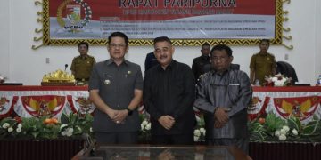 DPRD Tubaba Tandatangani Nota KUA dan PPAS APBD Perubahan 2024