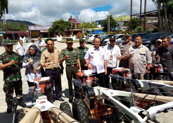 Hadapi El Nino, PJ Bupati Lampung Barat mengajak Para Petani  Meningkatkan Produktivitas Padi di Lampung Barat