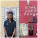 Seorang Pria Paruh Baya di Tangkap Polisi Kedapatan Simpan Sabu
