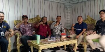 Tim Laskar Lampung Berkunjung ke IWO Lampung