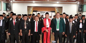 Pengadilan Tinggi Banten dan NTB Mengambil Sumpah Advokat Persadin Angkatan VII dan VIII