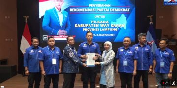 Teka-Teki Rekomendasi Partai Demokrat di Pilkada Way Kanan 2024 Sudah Terjawab