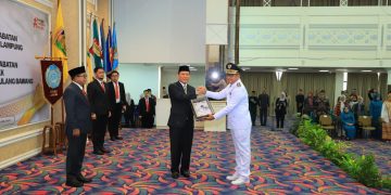 PJ Gubernur Lampung Ambil Sumpah Jabatan PJ Bupati Tuba