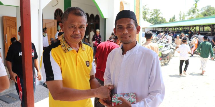 Jumat Berkah, Polres Keerom Berikan Pesan Kamtibmas Menjelang Pilkada Keerom 2024