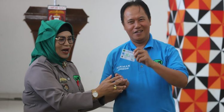 Hadiri Bimbingan Organisasi Rapi 07 Wilayah Lampung Barat, Nukman Diangkat Menjadi Anggota Rapi