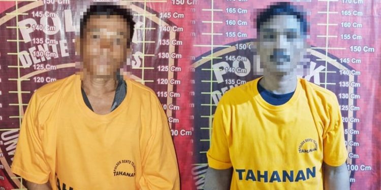 Polsek Dente Teladas Dibantu Warga Ringkus Dua Pelaku Curat
