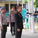 Wakapolres Tubaba Pimpin Pemakaman Iptu Dr Amir Hamzah,S.H.,M.H Kapolsek Gunung Agung