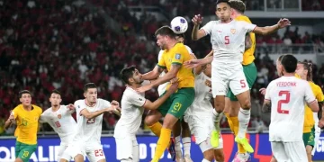 Timnas Indonesia Imbangi Australia di Kualifikasi Piala Dunia Zona Asia