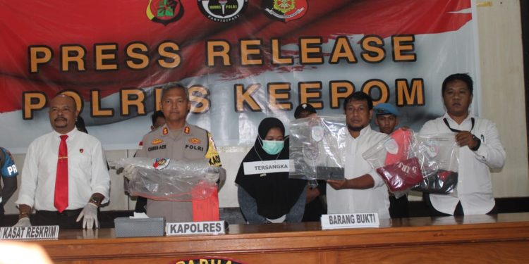 Polres Gelar Pres Release Kasus Pembunuhan di Kampung Wonorejo