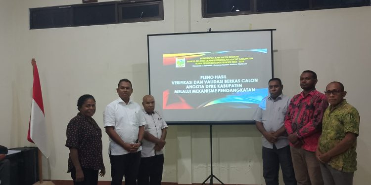 26 Orang Lolos Seleksi Berkas DPRK Keerom 2024-2029