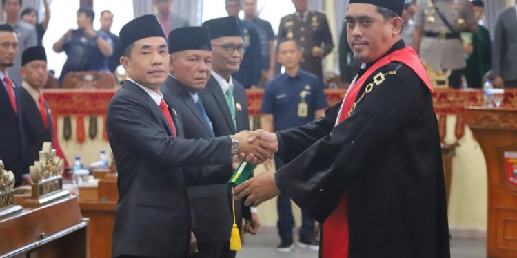 Pimpinan DPRD Baru Diharapkan Pj. Bupati Nukman Bisa Menjalankan Amanah Masyarakat