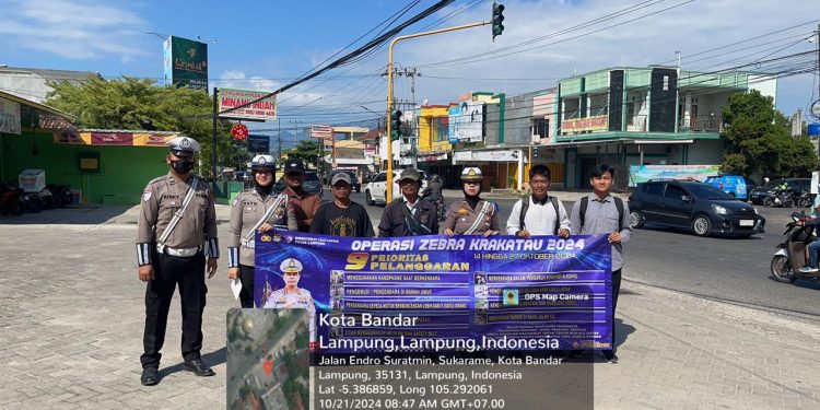 Operasi Zebra Krakatau: 1.179 Pengendara Ditindak di Bandar Lampung