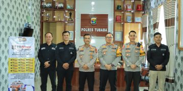 Bid Humas Polda Lampung Kunjungi Polres Tubaba untuk Asistensi Pengelolaan Website Tribranews