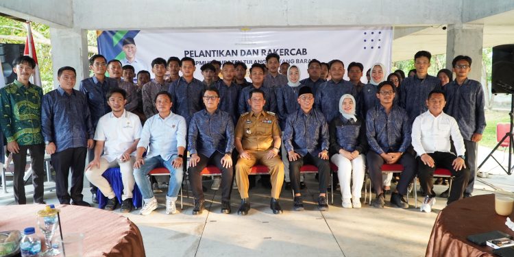 M.Firsada Hadiri Pelantikan HIPMI Tubaba