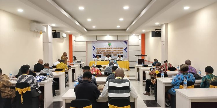 Panitia Gelar Uji Tertulis Calon DPRK Keerom Jalur Pengangkatan Otsus