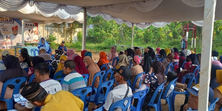 Warga Kelurahan Melayu Kota Piring Hadiri Kampanye Rahma-Rizha Sebagai Bentuk Dukungan