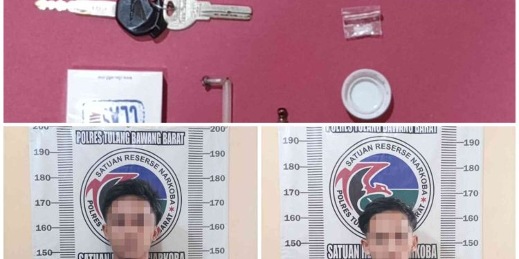 Sat Narkoba Polres Tubaba Berhasil Amankan Dua Remaja Pelaku Penyalahgunaan Narkotika Jenis Shabu
