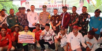 Kolaborasi Pemko Dan Aparat Tanami 6 Ha untuk Ketahanan Pangan