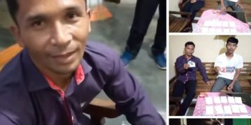 Timses 02 Pasangan Qudratul-Hankam Tertangkap Masyarakat Bagikan Amplop Uang