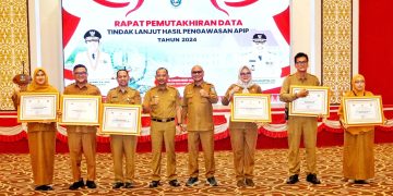 Pemprov Kepulauan Riau Beri Penghargaan kepada Enam OPD atas Komitmen dalam Tindak Lanjut Pengawasan 2024