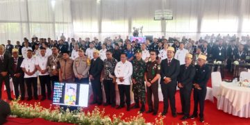 KPUD Tubaba Launching Giat Distribusi Logistik Pemilihan Pilgub dan Pilbup